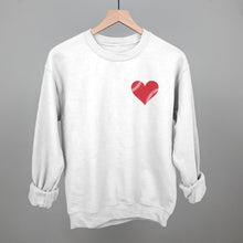 Load image into Gallery viewer, Baseball Heart (Left Chest)