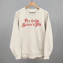 Load image into Gallery viewer, Put It On Santa's Tab (Red)