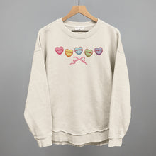 Load image into Gallery viewer, Faith Candy Hearts + Bow