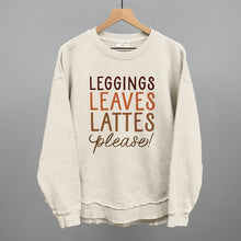 Load image into Gallery viewer, Leggings, Leaves, Lattes Please!