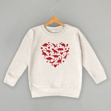 Load image into Gallery viewer, Dinosaur Red Heart (Kids)