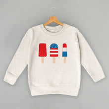 Load image into Gallery viewer, Red White &amp; Blue Popsicles (Kids)