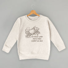 Load image into Gallery viewer, He Knows When You've Been Crabby Or Nice (Kids)