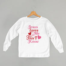 Load image into Gallery viewer, Jesus Loves Me This I Know Hearts (Kids)