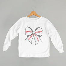 Load image into Gallery viewer, Baseball Bow (Kids)