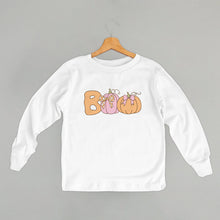 Load image into Gallery viewer, Boo (Pumpkins + Bows) (Kids)