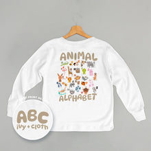 Load image into Gallery viewer, ABC Animals (Kids Back Print)