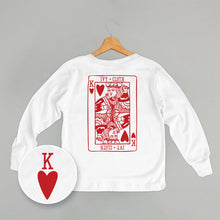 Load image into Gallery viewer, King Of Hearts (Kids Back Print)