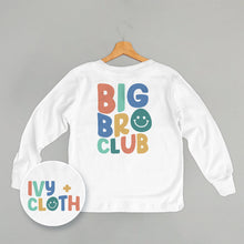 Load image into Gallery viewer, Big Bro Club (Kids Back Print)