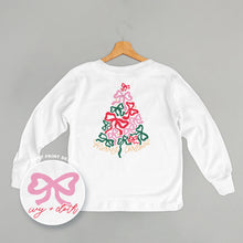 Load image into Gallery viewer, Merry Christmas Bow Tree (Kids Back Print)