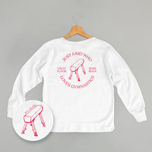 Load image into Gallery viewer, Just A Kid Who Loves Gymnastics (Kids Back Print)