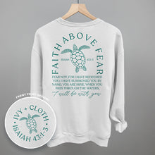 Load image into Gallery viewer, Faith Above Fear Turtle (Back Print)