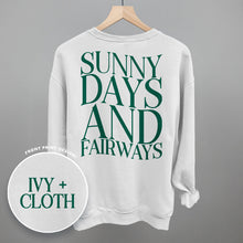 Load image into Gallery viewer, Sunny Days And Fairways (Back Print)