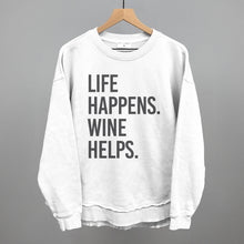 Load image into Gallery viewer, Life Happens Wine Helps