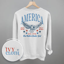 Load image into Gallery viewer, America Red &amp; Blue Eagle (Back Print)