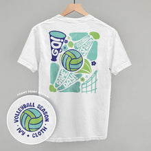 Load image into Gallery viewer, Volleyball Season Doodles (Back Print)