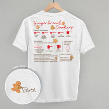 Load image into Gallery viewer, Gingerbread Cookie Recipe (Back Print)