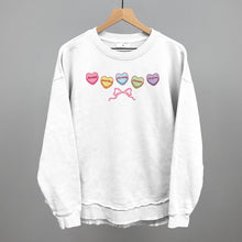 Load image into Gallery viewer, Faith Candy Hearts + Bow
