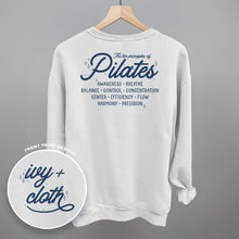 Load image into Gallery viewer, The 10 Principles Of Pilates (Back Print)