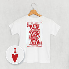 Load image into Gallery viewer, Queen Of Hearts (Kids Back Print)