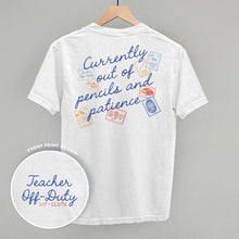 Load image into Gallery viewer, Teacher Off Duty Stamps (Back Print)