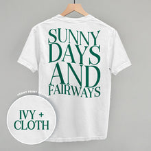 Load image into Gallery viewer, Sunny Days And Fairways (Back Print)