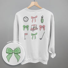 Load image into Gallery viewer, Pink &amp; Green Golf Doodles (Back Print)
