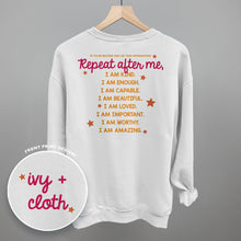 Load image into Gallery viewer, Say Your Affirmations (Back Print)