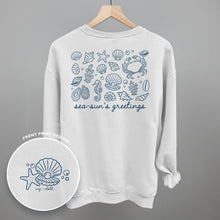 Load image into Gallery viewer, Sea-Sun's Greetings (Back Print)