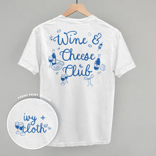 Load image into Gallery viewer, Wine &amp; Cheese Club (Back Print)