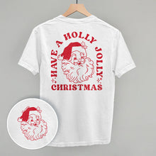 Load image into Gallery viewer, Have A Holly Jolly Christmas Santa (Back Print)