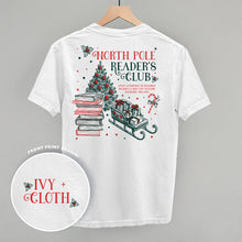 Load image into Gallery viewer, North Pole Reader's Club (Back Print)
