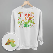 Load image into Gallery viewer, Chips, Dip &amp; Margarita Sips (Back Print)