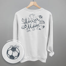 Load image into Gallery viewer, Soccer Mom (Script + Doodles) (Back Print)