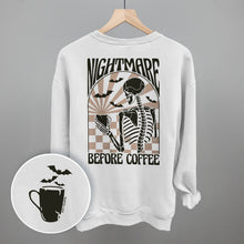 Load image into Gallery viewer, Nightmare Before Coffee (Back Print)