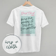 Load image into Gallery viewer, Buy Me Books &amp; Tell Me I'm Pretty (Back Print)