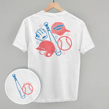 Load image into Gallery viewer, Baseball Mom Doodle (Back Print)