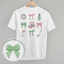 Load image into Gallery viewer, Pink &amp; Green Golf Doodles (Back Print)