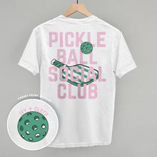 Load image into Gallery viewer, Pickleball Social Club Pink &amp; Green (Back Print)