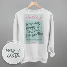 Load image into Gallery viewer, Buy Me Books &amp; Tell Me I'm Pretty (Back Print)