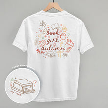 Load image into Gallery viewer, Book Girl Autumn (Back Print)