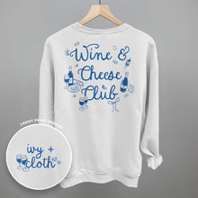 Load image into Gallery viewer, Wine &amp; Cheese Club (Back Print)