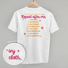 Load image into Gallery viewer, Say Your Affirmations (Back Print)