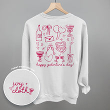 Load image into Gallery viewer, Galentine's Pink Doodles (Back Print)