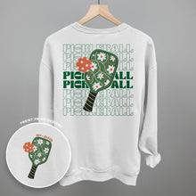 Load image into Gallery viewer, Pickleball Floral Repeated (Back Print)