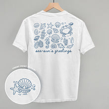 Load image into Gallery viewer, Sea-Sun's Greetings (Back Print)