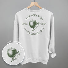 Load image into Gallery viewer, Just A Girl Who Loves Counseling (Back Print)