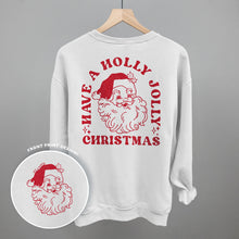Load image into Gallery viewer, Have A Holly Jolly Christmas Santa (Back Print)