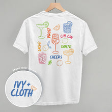 Load image into Gallery viewer, Cheers Cocktail Doodles (Back Print)