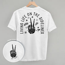 Load image into Gallery viewer, Living Life On The Sidelines Soccer (Back Print)